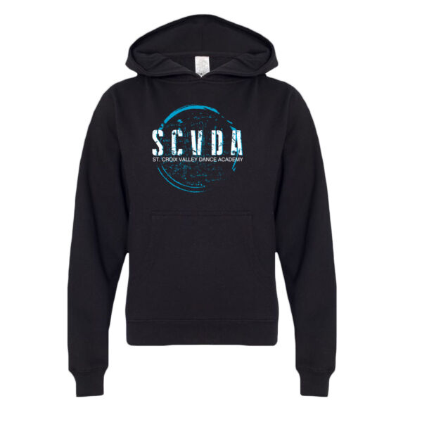Independent Trading Co. Youth Midweight Hooded Sweatshirt - Printed Logo Thumbnail