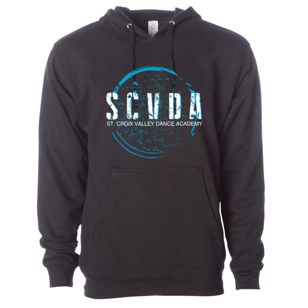 Independent Trading Co. Midweight Hooded Sweatshirt - Printed Logo Thumbnail