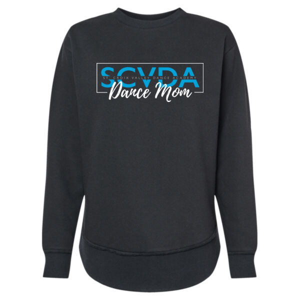 LAT - Women's Weekend Fleece Crewneck Sweatshirt - Printed Logo Thumbnail
