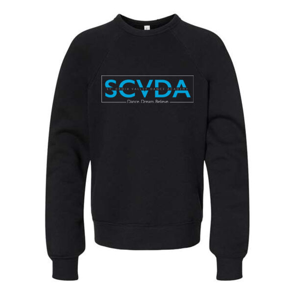 BELLA + CANVAS - Youth Sponge Fleece Crewneck Sweatshirt - Printed Logo Thumbnail